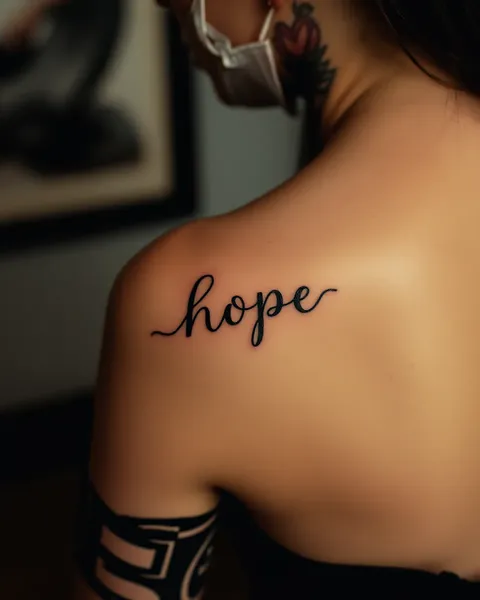 Tattoos with Hope and Inner Guidance