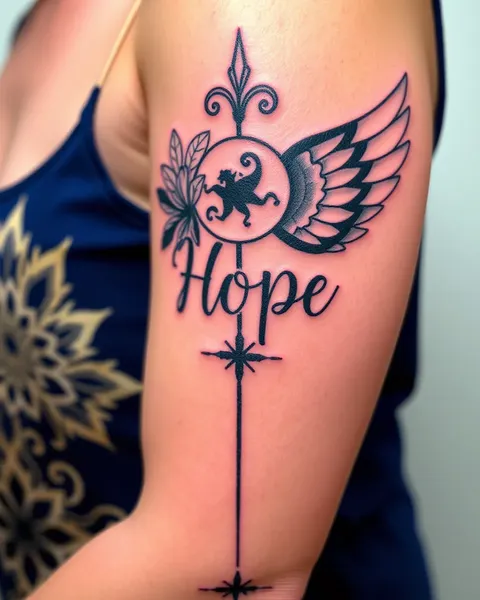 Tattoos with Hope and Spiritual Connection