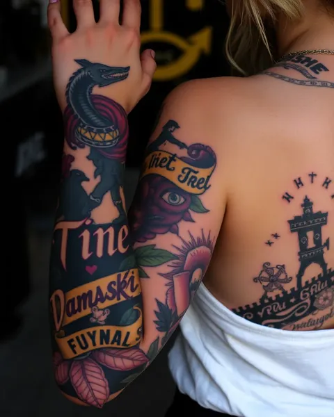 Tattoos with Time: A Testament to Personal Storytelling