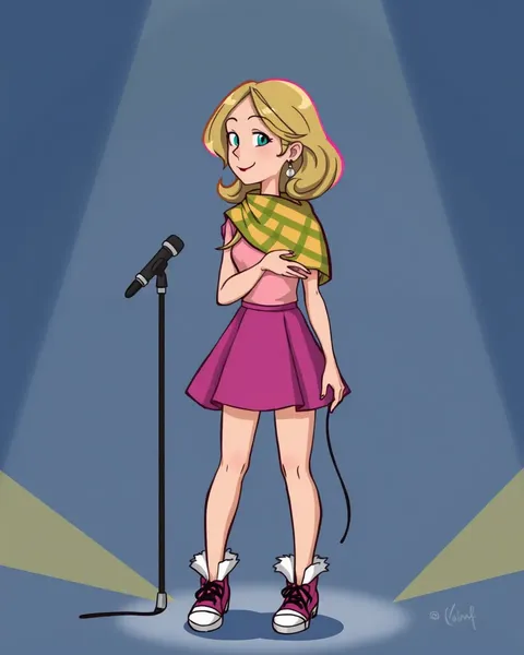 Taylor Swift Cartoon Pictures in Various Illustrations