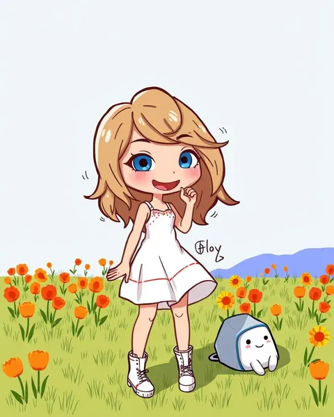 Taylor Swift Cartoon Pictures in Whimsical Design