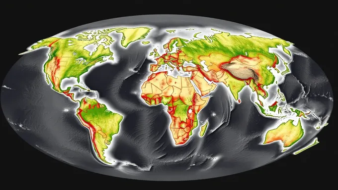 Tectonic Plate Distribution in Papua New Guinea in 2025