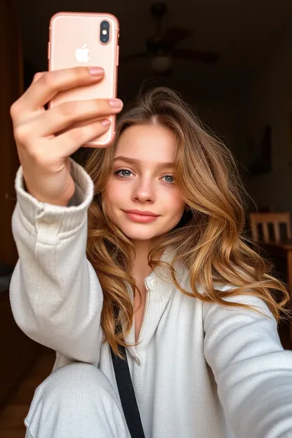 Teen Girl's Selfie Love Affair