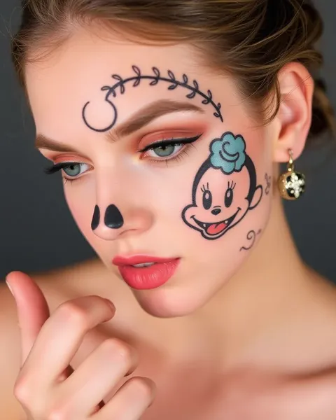 Temporary Face Tattoos for a Fashion Statement