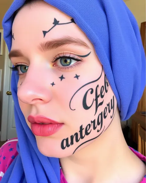 Temporary Face Tattoos for a Fun Experience