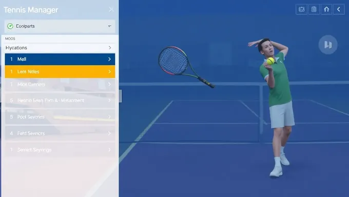 Tennis Manager 2025 Mods: Community Created Content