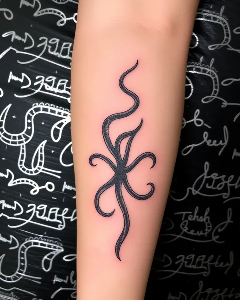 Tenticle Asshole Tattoo: Unique Body Art Design