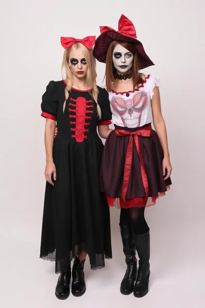 Terrifying Scary Girl Costumes for Halloween Party