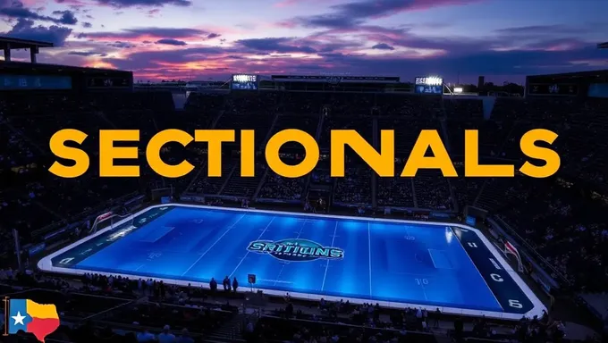 Texas Sectionals Zone Time Standards for 2025 Announced