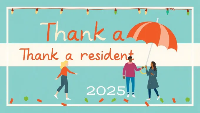 Thank a Resident Day 2025 Special Occasion