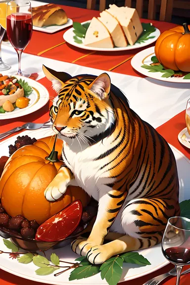 Thanksgiving Day Animals in Pictures