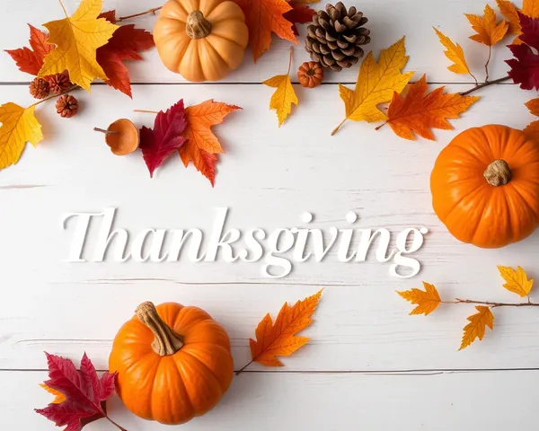 Thanksgiving Png: Simple and Colorful Design for Thanksgiving