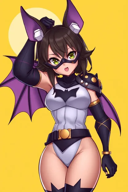 The AI Bat Girl's Battle Against Evil