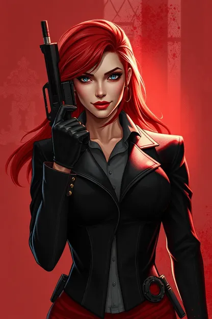 The Agent Red Girl Zeena's Skills