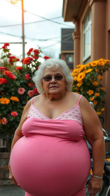 The Amazing Huge Boobed Granny