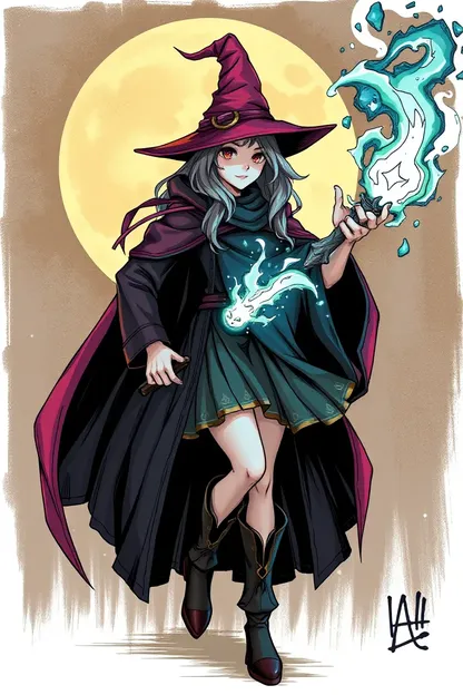 The Ambitious Wizard Girl's Magical Adventure Begins