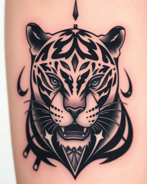 The Beauty and Symbolism of Black Panther Tattoo