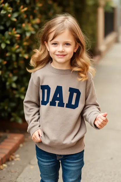 The Best Girl Dad Sweatshirt: A Comfortable and Stylish