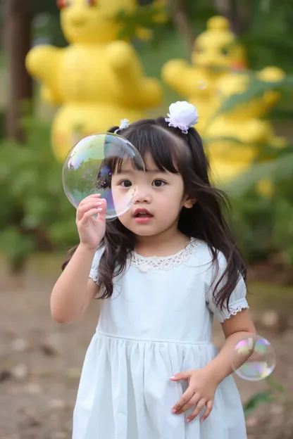 The Captivating Journey of the Mysterious Bubble Girl