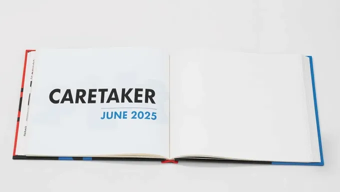 The Caretaker Book to Debut in June 2025