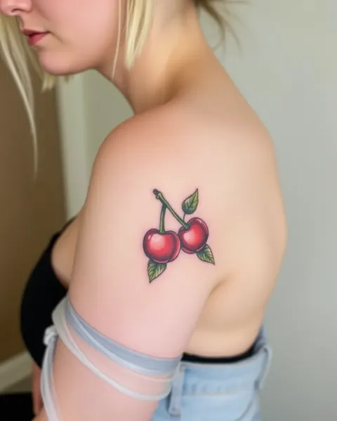 The Cherry Flower Tattoo Meaning and Its Beauty