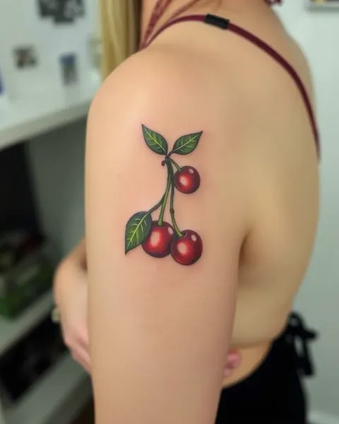 The Cherry Flower Tattoo Meaning and Its Emotional Connection