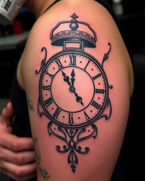 The Clock Tattoo: A Symbol of Time and Mortality