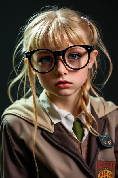 The Creepy Glasses Girl's Unsettling Behavior