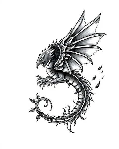 The Dragonhawk Tattoo: A Symbol of Power and Strength