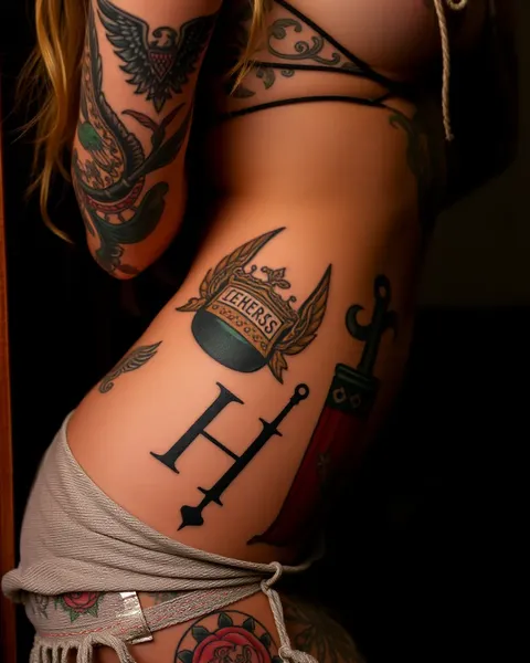 The Edgy Appeal of Badass Hip Tattoos