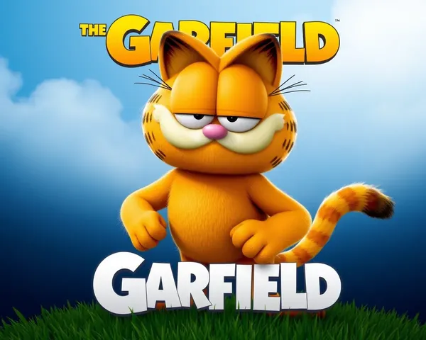 The Garfield Movie Poster PNG File