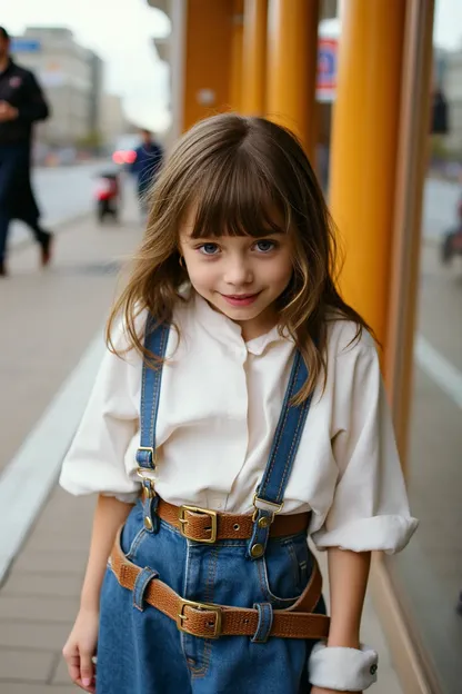 The Girl's Belt is Her Signature Accessory