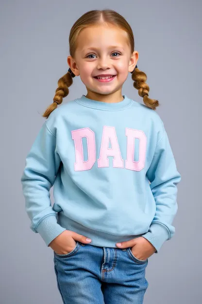 The Girl Dad Sweatshirt: A Comfortable Choice