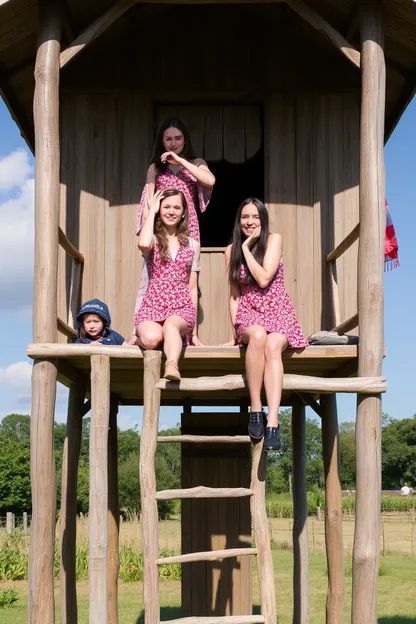 The Girls in the Stilt House Again