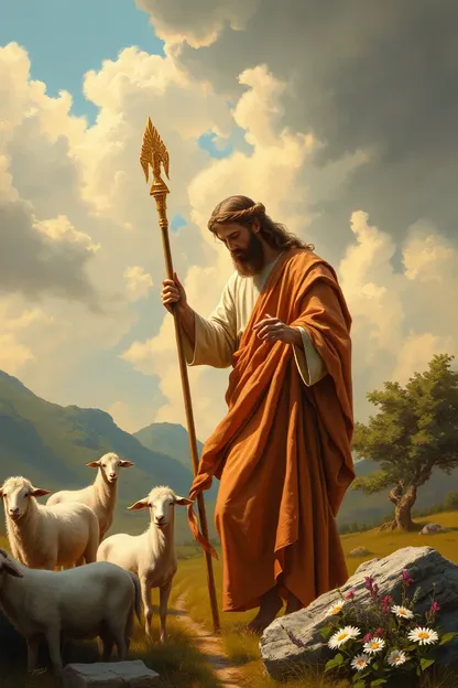 The Good Shepherd Jesus Image Collection