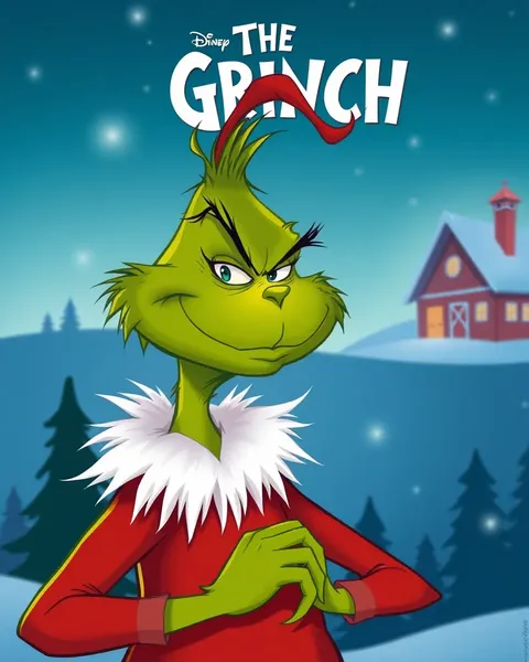 The Grinch's Cartoon Pictures and Colors