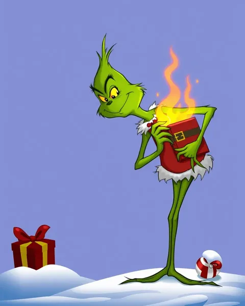 The Grinch's Cartoon Pictures and Scenes