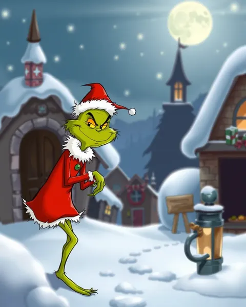 The Grinch's Cartoon Pictures and Story