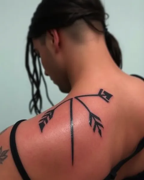 The Hidden Meaning Behind an Arrow Tattoo Design