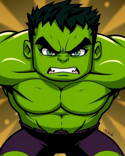 The Hulk's Cartoon Images Gallery