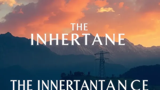 The Inheritance 2025 Poster Features Iconic Locations