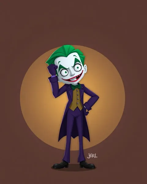 The Joker's Cartoon Images Reflect His Anarchy