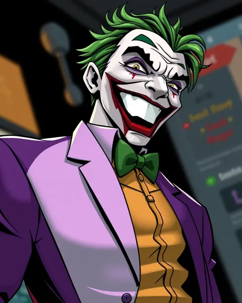 The Joker's Cartoon Images