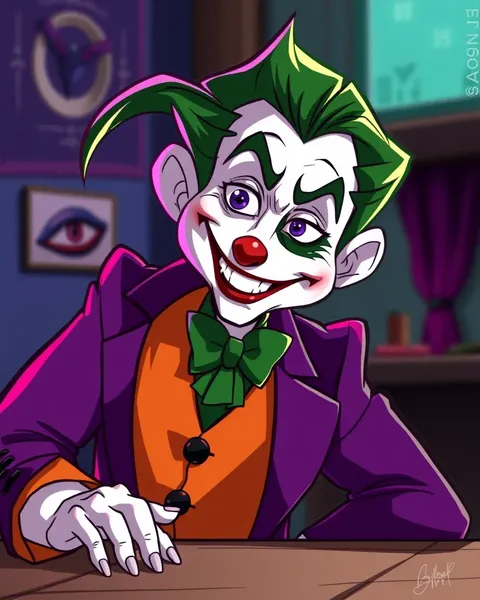 The Joker Cartoon Pictures Exist