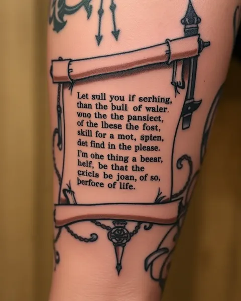 The Meaning Behind Tattoo of a Scroll