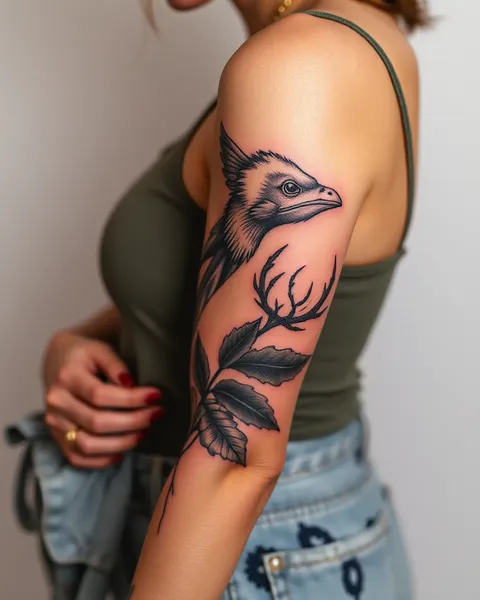 The Meaning Behind Women's Unique Arm Tattoos