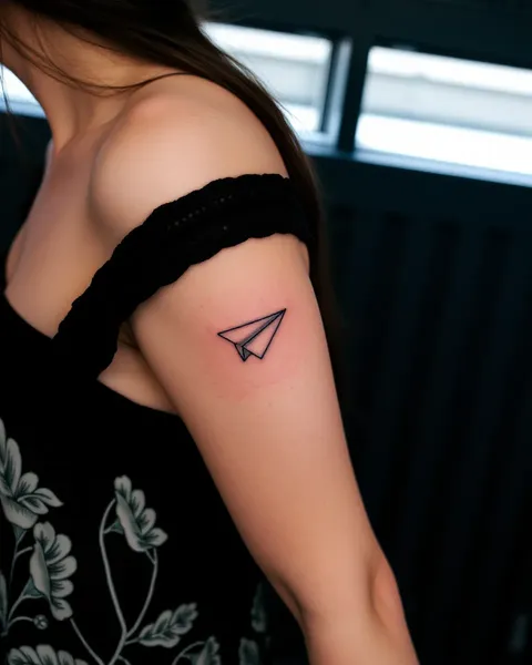 The Meaning Behind the Paper Aeroplane Tattoo