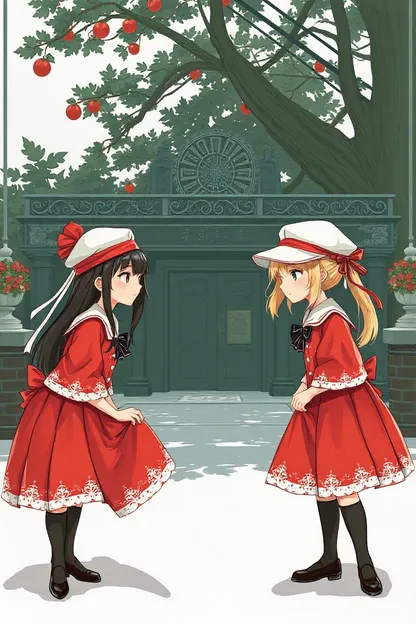 The Mysterious Crimson Girls