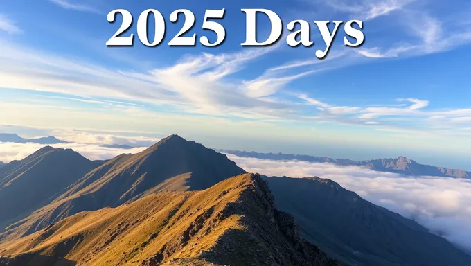 The Next 2025 Days Will Be Crucial