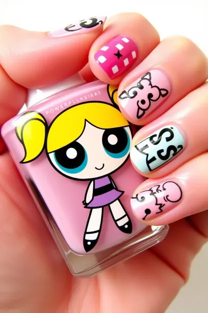 The Powerpuff Girls' Nail Polish Fashion Trends